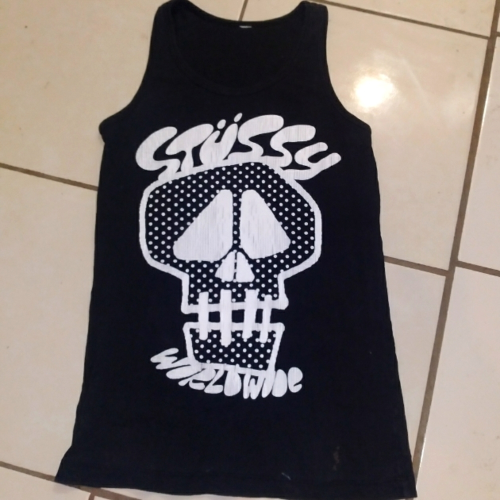 Stussy Small Tank Top Black
